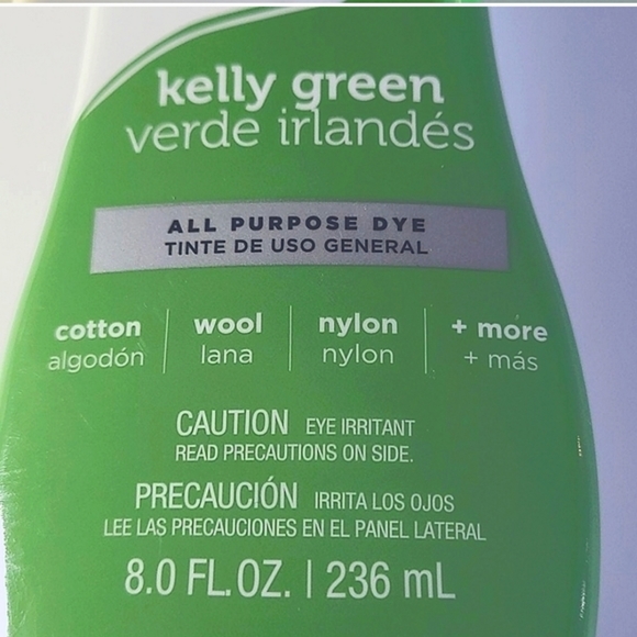 Rit Dye All Purpose Kelly Green (3) 8oz. Bottles - Picture 4 of 4